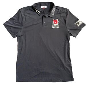 WAAC / MGM RESORTS BLACK SHORT SLEEVE GOLF POLO SIZE 2